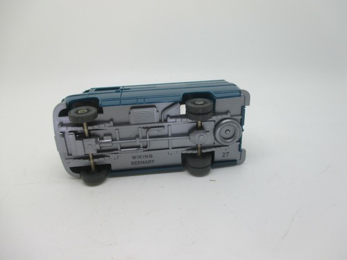 Wiking: MB L 408 Kastenwagen, ozeanblau, Saure HB Nr. 409/2D (Schub155) - Bild 3 von 3