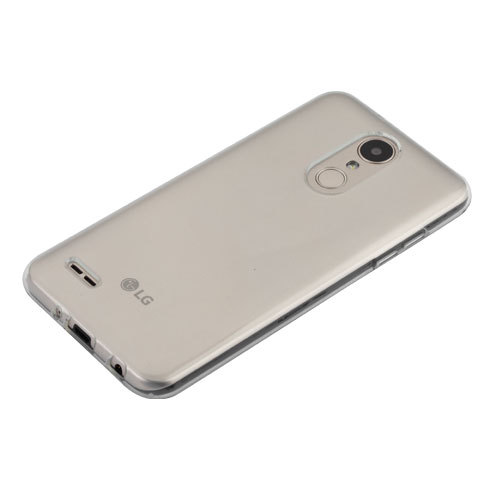 Für LG K30 X410 Transparent Gummi Silikon Hybrid TPU Schutz Hülle Cover + KIT - Bild 2 von 4