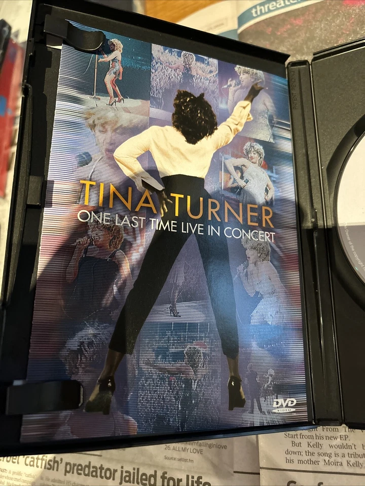 NEW Old Stock DVD TURNER  ONE LAST TIME Not Sealed - image 3 of 4