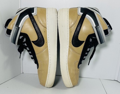 NIKE AIR FORCE 1 MID SP "RICCARDO TISCI" VACHETTA TAN Size 12 (677130 200) - Picture 5 of 13