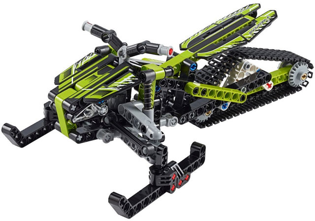 Lego Snowmobile 42021 Technic Minifigure Building Set 673419210362