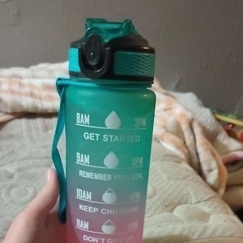 YSAMAX Water Bottle With Straw, Reusable BPA Free Sports Water Bottle, Leakproof - Picture 5 of 5