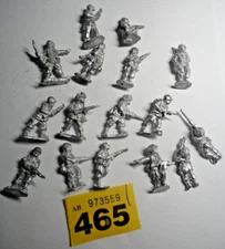 Historical WWII American Airborne GI unknown manufacturer 28mm metal Y465