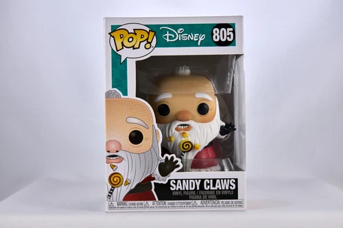 Funko Pop! Figura de vinilo Disney: Pesadilla antes de Navidad Sandy Claws #805