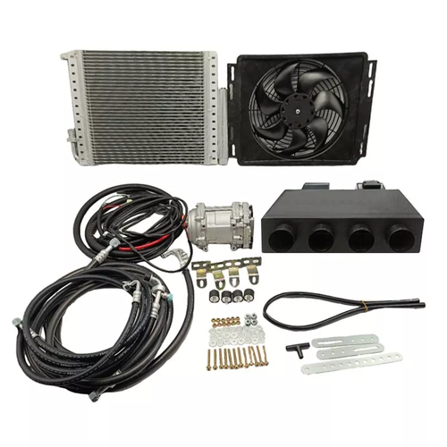 12V Underdash Electric Air Conditioning Compressor A/C KITS 404-000 Cool-Only - Picture 12 of 17