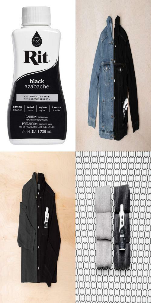 Black Dye Dying Jeans With Rit Dark Blue Denim Dye Rit Back To