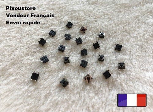 Mini bouton poussoir interrupteur CI de 4.5x4.5x3.8 mm neufs. Lot au choix. - Foto 7 di 9