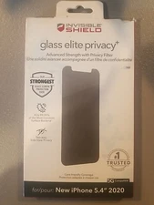 Zagg InvisibleShield Glass Elite Privacy for iPhone 12 Mini 5.4" 2020 5G