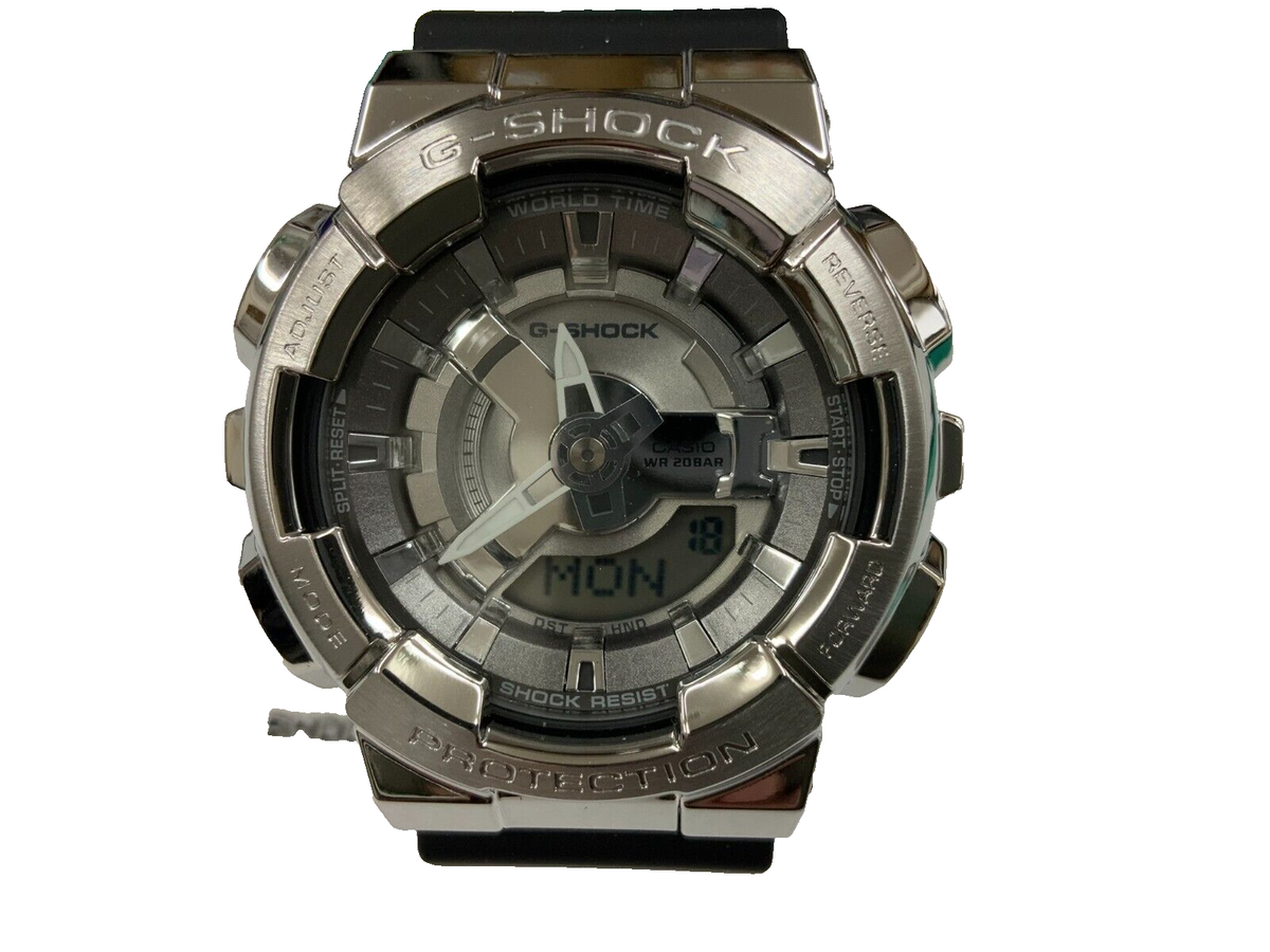 Casio G-Shock GM-S110-1AJF Metal-Covered Shock-Resistant