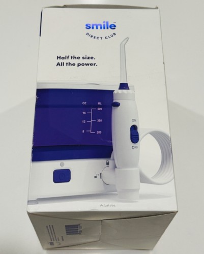 New SmileDirectClub Space Saver Countertop Water Flosser Includes 2 Flosser Tips - Picture 5 of 7