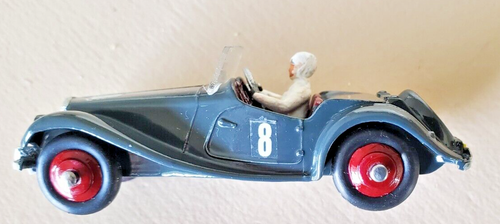 Rare 1950s Dinky 108 Hill Climb MG Midget Beautiful in Dark Grey Code 3 - Picture 12 of 23