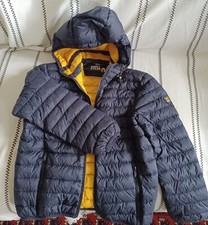 GIUBBINO BAMBINO CIESSE PIUMINI TG. 10 ANNI-colore BLU-PIUMINO con CAPPUCCIO