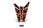 Sled Hood Graphic Decals Stickers For Polaris Pror, Rmk, Rush 2011-2016 Hvc O