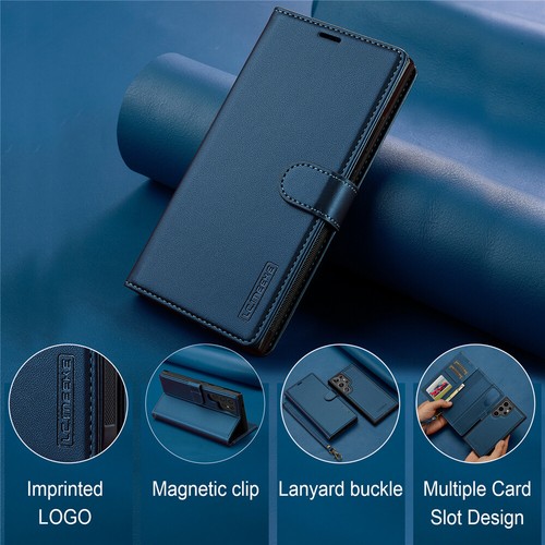 Detachable Wallet Case Leather Cover For Samsung S25 S24 Ultra S23 S22 S21 S20FE - Picture 11 of 75