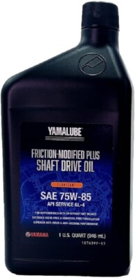 YAMAHA YAMALUBE FRICTION MODIFIED PLUS SHAFT DRIVE GEAR OIL