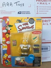 Simpsons Series 8 Uter Action Figure MOC Case Fresh New 