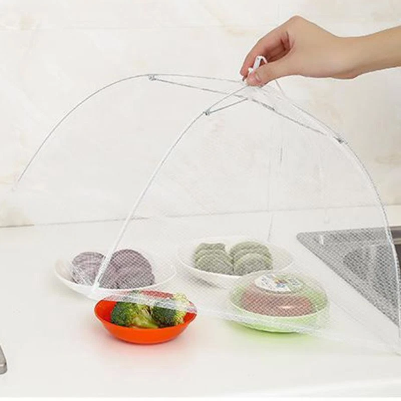 Guarda-chuva de malha dobrável pop-up grande e jumbo para tenda de comida ao ar livre 17 x 17" - Imagem 4 de 4