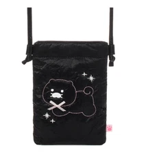 Kakao Friends Black Chun Strap Mini Bag ChoonsiPhone Make-up Pouch  Accessory