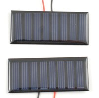 Small Solar Panel 4.0v 50ma With Wires - 2 Pack on sale Small Solar Panel 4.0v 50ma With Wires - 2 Pack on sale