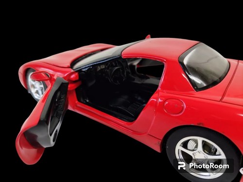 Mattel Hot Wheels pressofusione 1999 Corvette 2000 rossa 1:18 - Foto 20 di 23