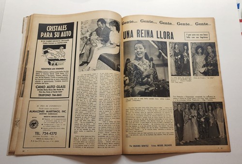 VINTAGE MAGAZINE / BOHEMIA / ADRIAN GARCIA / PUERTO RICO 1971 #29 - Picture 4 of 4