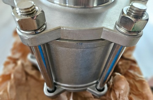 Steel & O'Brien 4" Sanitary Ball Valve, BLV2C-4-316, 3A Approved - Picture 16 of 20