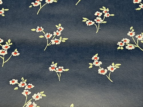 Lot 3 Waverly Wallpaper Rolls Navy Floral Daisy Pre-pasted 20 1/2” x 14 yds NIP - Picture 10 of 10