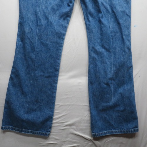 Vintage Eddie Bauer Jeans Med Wash Boot Cut Leg Denim Women's 14 Actual 36X31.5 - Picture 8 of 14