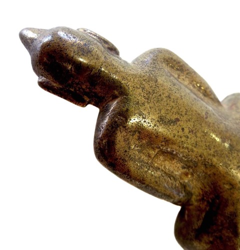 Thai Gilt Bronze Seated Buddha 16th/17th - Picture 12 of 13
