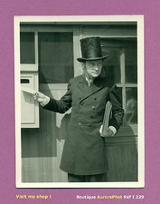 PHOTO DE PRESSE VINTAGE CINÉMA FRANÇAIS 1940 : ACTEUR & FILM À IDENTIFIER -I229