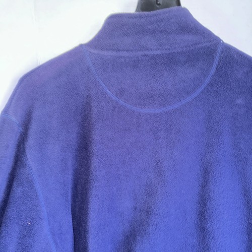 Men’s NHL Columbus Blue Jackets Fleece Zip Pullover size XL Pockets Blue - Picture 8 of 8