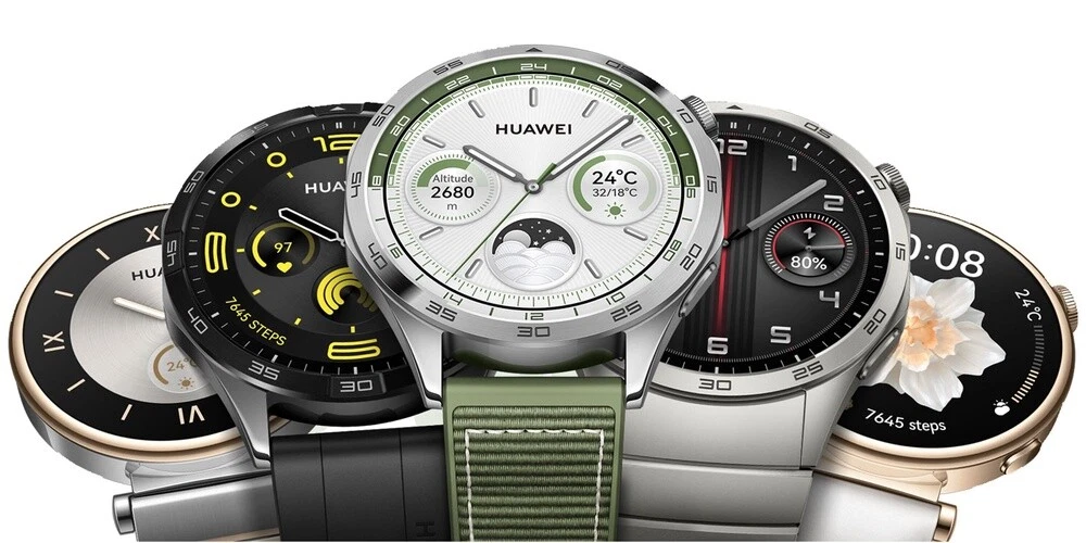 HUAWEI WATCH GT 4 41mm Silver Stainless Steel Strap