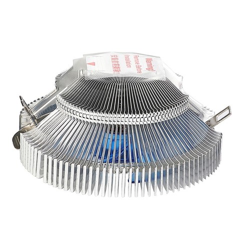 Refroidisseur CPU Dissipateur Thermique Aluminium Fiable avec LED Bleue pour des - Photo 3/24