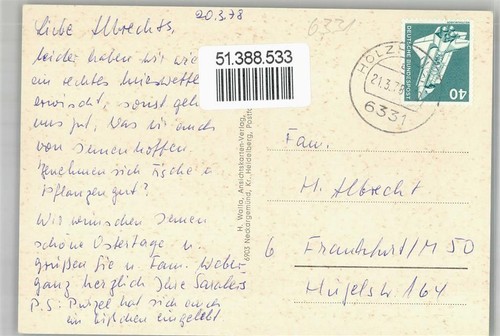 51388533 - 6349 Greifenstein Strassenansicht Stausee Schule Holzhausen - Picture 2 of 2