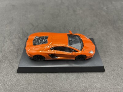 Kyosho 1/64 Lamborghini collection4 Aventador LP700-4 matte Orange