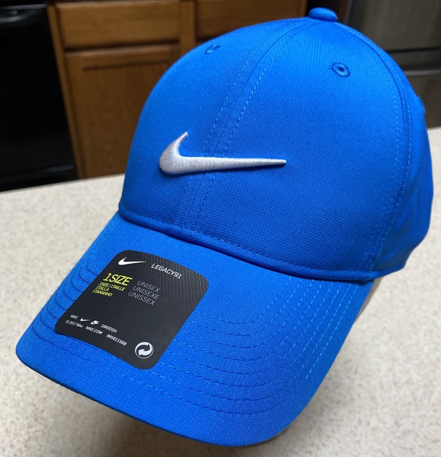 nike golf cap blue
