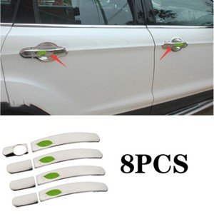 For Ford Escape 2013-2019 Chrome Door Handle Cover Trim S.Steel 8 Pcs For Ford Escape 2013-2019 Chrome Door Handle Cover Trim S.Steel 8 Pcs