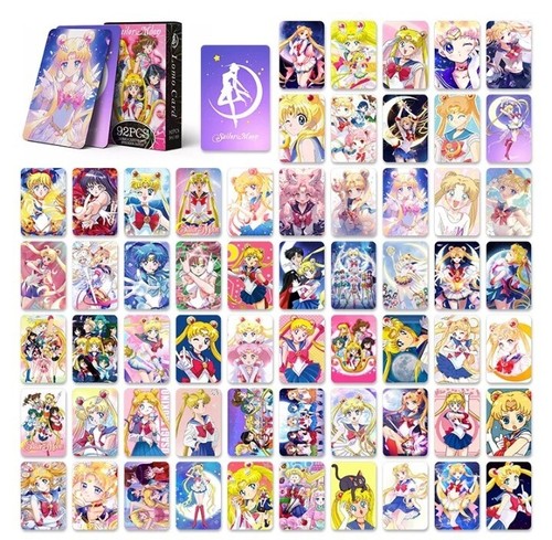 Sailor Moon Sticker Sammelkarten Anime Neu Ovp 92 Stück Kawaii Lomo Cards - Bild 3 von 5