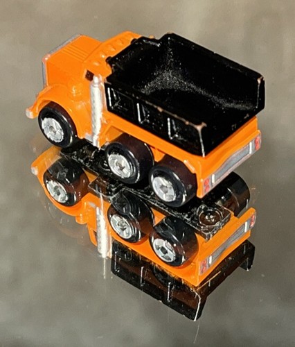 Micro Machines Orange Construction Dump Truck By Galoob VGUC - Picture 8 of 20