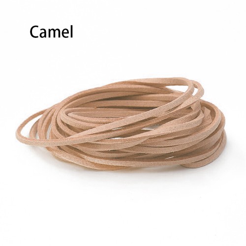 10M cavo piatto pelle scamosciata fai da te creazione gioielli braccialetto intrecciato collana corda - Foto 17 di 34