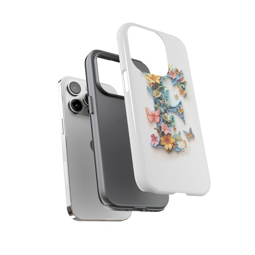 Floral Letter F Phone Case for iPhone, Samsung & Google Pixel - Picture 72 of 227