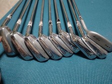 (Ben Hogan) Director Iron Set 9pcs 3-E, Putter with Bag Vintage USED GOLF CLUBS
