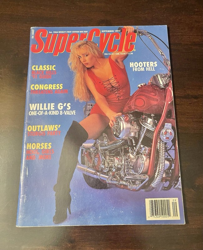 1991 SUPERCYCLE September Black Hills Guide Outlaws 1%s Bikers Sturgis Harleys