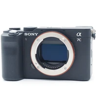 Sony Alpha 7C Body Black ILCE-7C 9409 Shot 35 Languages [Near Mint] From JAPAN
