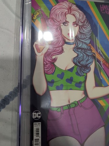 Harley Quinn #39 variante Frison CGC 9.8 firmada Jenny Frision - Imagen 7 de 9