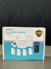 9-Piece Home Security System, WiFi Wireless Alarm System, 120dB Siren Alert, DIY