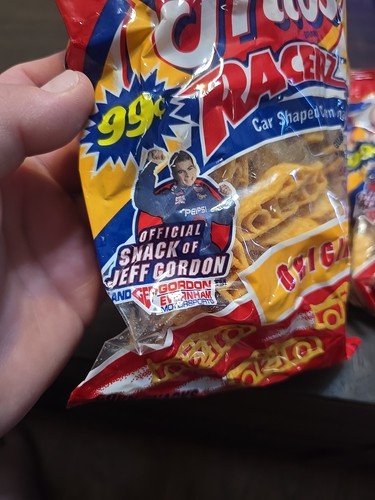 2 NEW! Bags Fritos Racerz, Car Shaped Corn Snacks, Jeff Gordon 4 3/4 Oz Each Bag - Picture 6 of 14