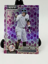 Aaron Judge #1 - Purple Easter Egg Holiday Foil 2026 Topps Series 1 SSP YANKEES!