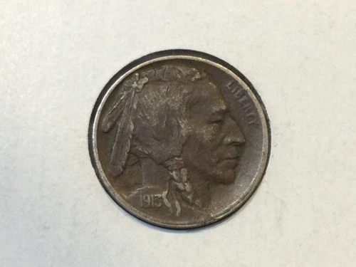 1913-S Buffalo nickel type 2 Buffalo nickel in Extra Fine