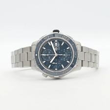 TAG Heuer Aquaracer Caliber 16 Chronograph CAK2112 BA0833 Blue Watch Used 5